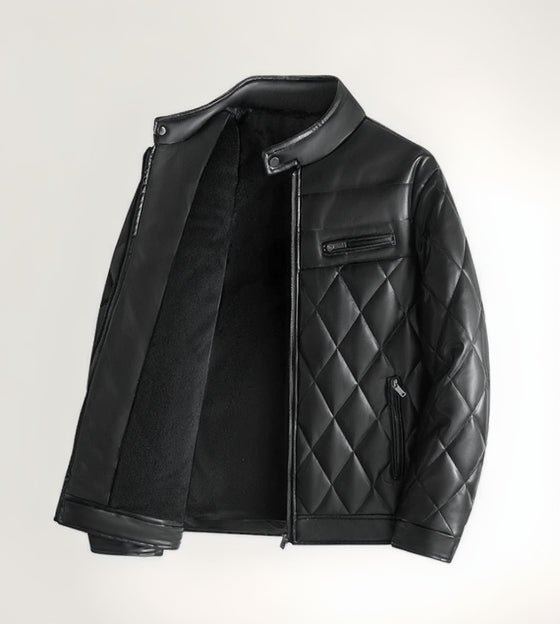 Men's Leather Jackets Thick Casual Men